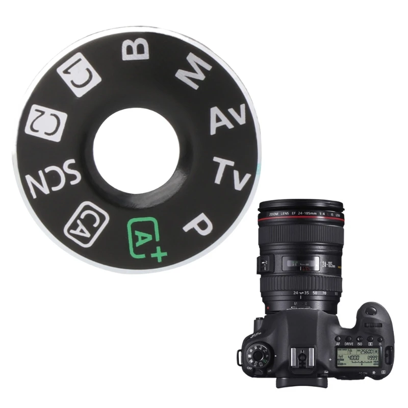 

Premium Quality Camera Function Dial Mode Interface Cap Button Repair Parts For Canon EOS 6D New