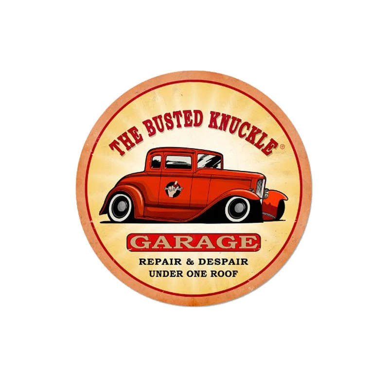 Hot Rod старых автомобилей Жестяная Табличка на гараж Винтаж металлические знаки