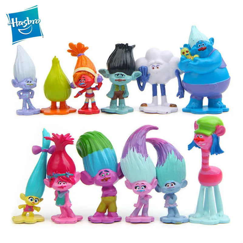 Hasbro 12 шт. в комплекте эльф тролли ручной работы куклы декоративная модель игрушка