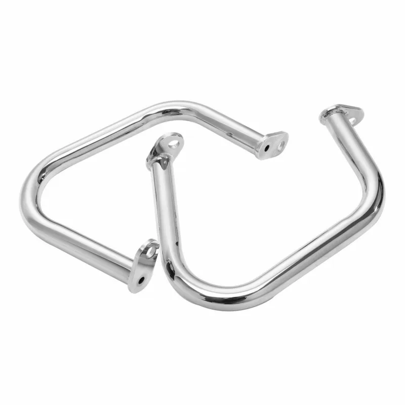 

Motorcycle Chrome Engine Guard Protection Crash Bar For Triumph Thruxton R T1200 T100 2014-2020
