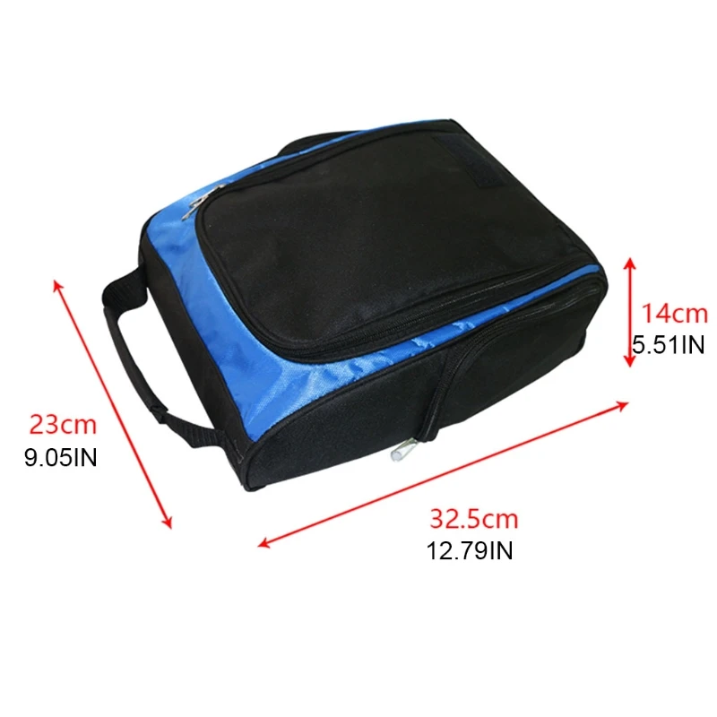 Golf Shoe Bag for Socks and Other Golf Accessories Zippered Shoe Carrier Bags Outdoor Golf Accessories Storage Bag