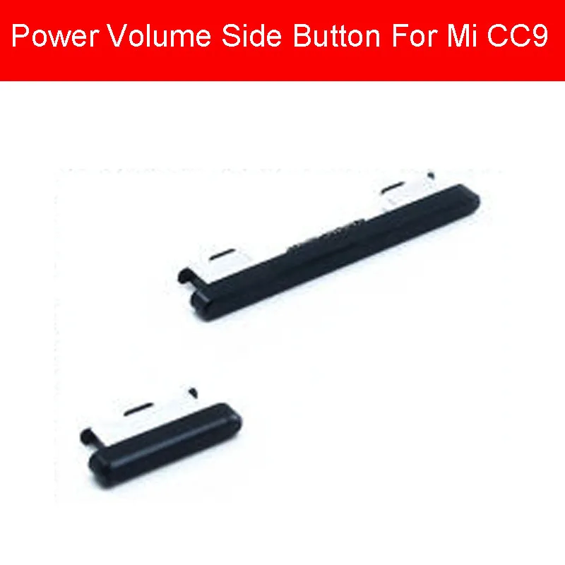 

1 Set Volume Power Side Button For Xiaomi Mi CC9 On/off Power Volume Audio Down Up Switch Side Keypad Repair Replacement Parts