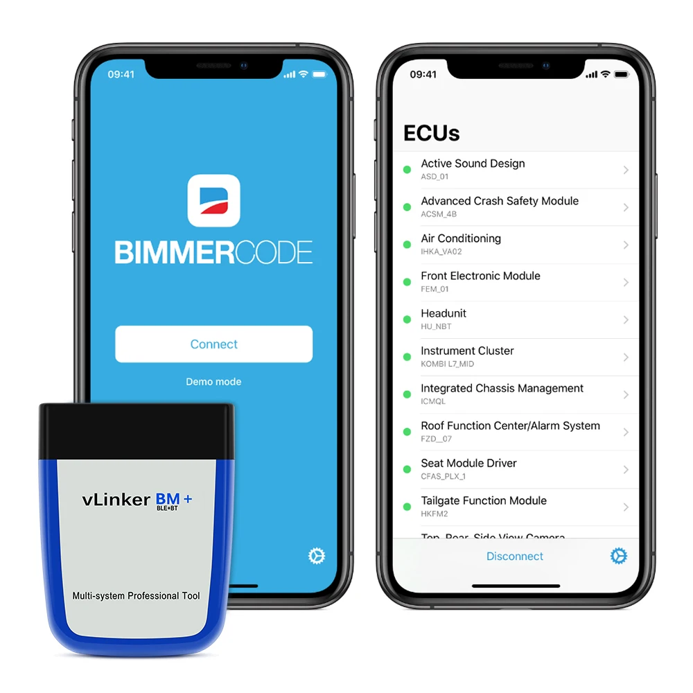 Vgate vLinker BM + ELM327 wifi для BMW сканер OBD OBD2 Bluetooth-совместимый 4 0 Автомобильный