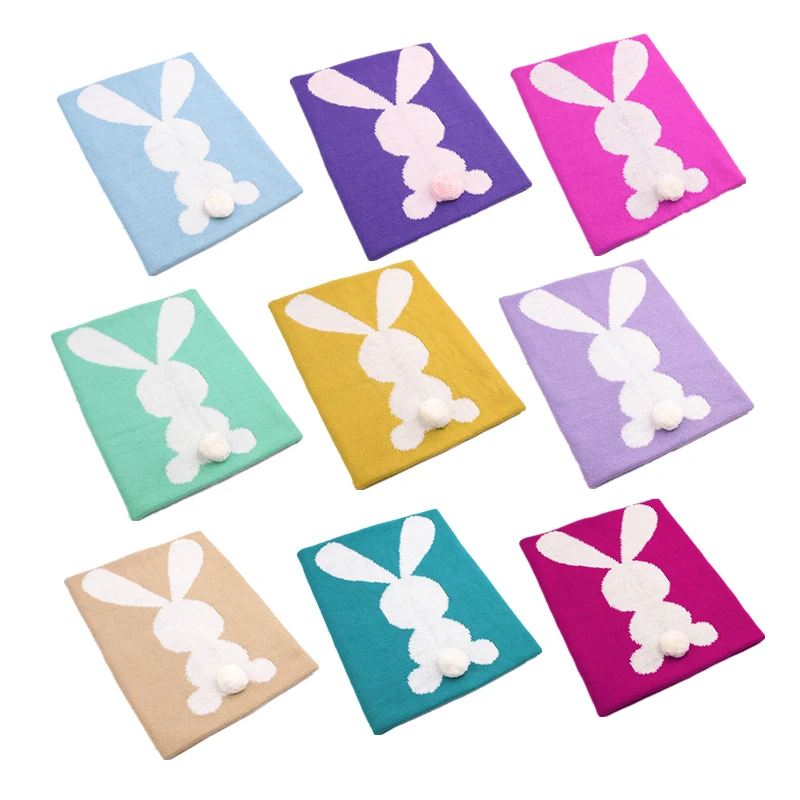 Новое зимнее одеяло для маленьких мальчиков и девочек детское вязаное спальное с