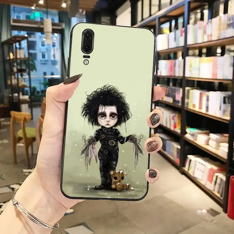 

the film Edward Scissorhands fundas Phone Case For Huawei honor Mate P 10 20 30 40 Pro 10i 9 10 20 8 x Lite
