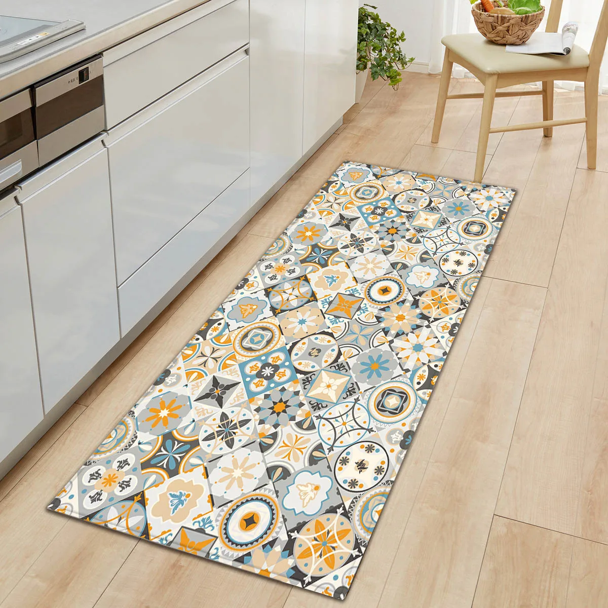 bohemia kitchen floor mat carpet non slip home entrance door mat rugs boho bathroom mat for living room kitchen bedroom free global shipping