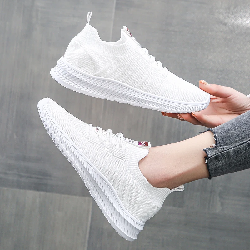 Basket Femme 2021 Hot Sale Women Tennis Shoes Breathable Sports Jogging Sneakers Fitness Trainers Footwear Zapatillas Mujer