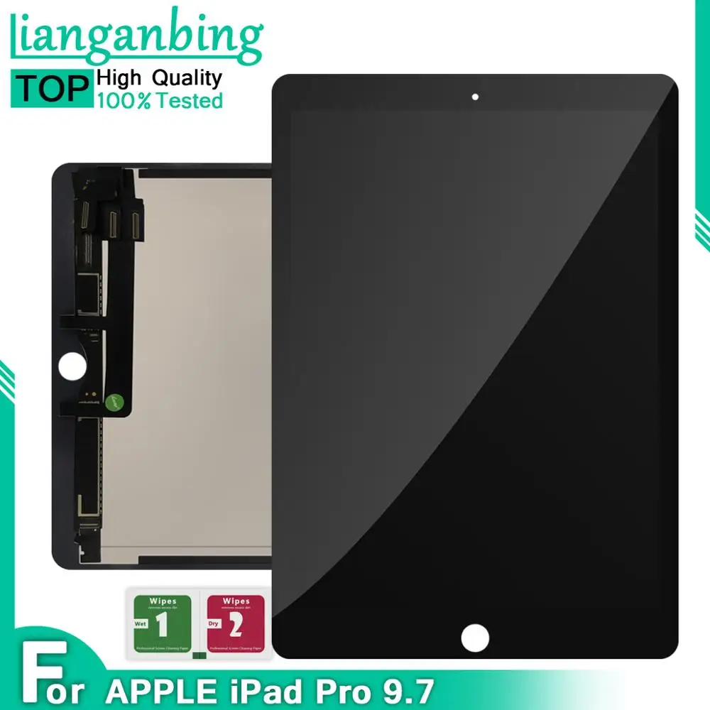 ЖК-дисплей для iPad Pro 9," A1673 A1674 A1675 ЖК-дисплей с сенсорным экраном дигитайзер сборка запасные части для iPad Pro 9,7 дюйма