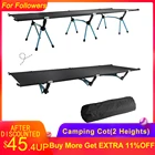 Portable Camping кровать для кемпинга Одиночная наружная складная кроватка Портативная Складная спальная Подушка походная альпинистская кроватка для пикника