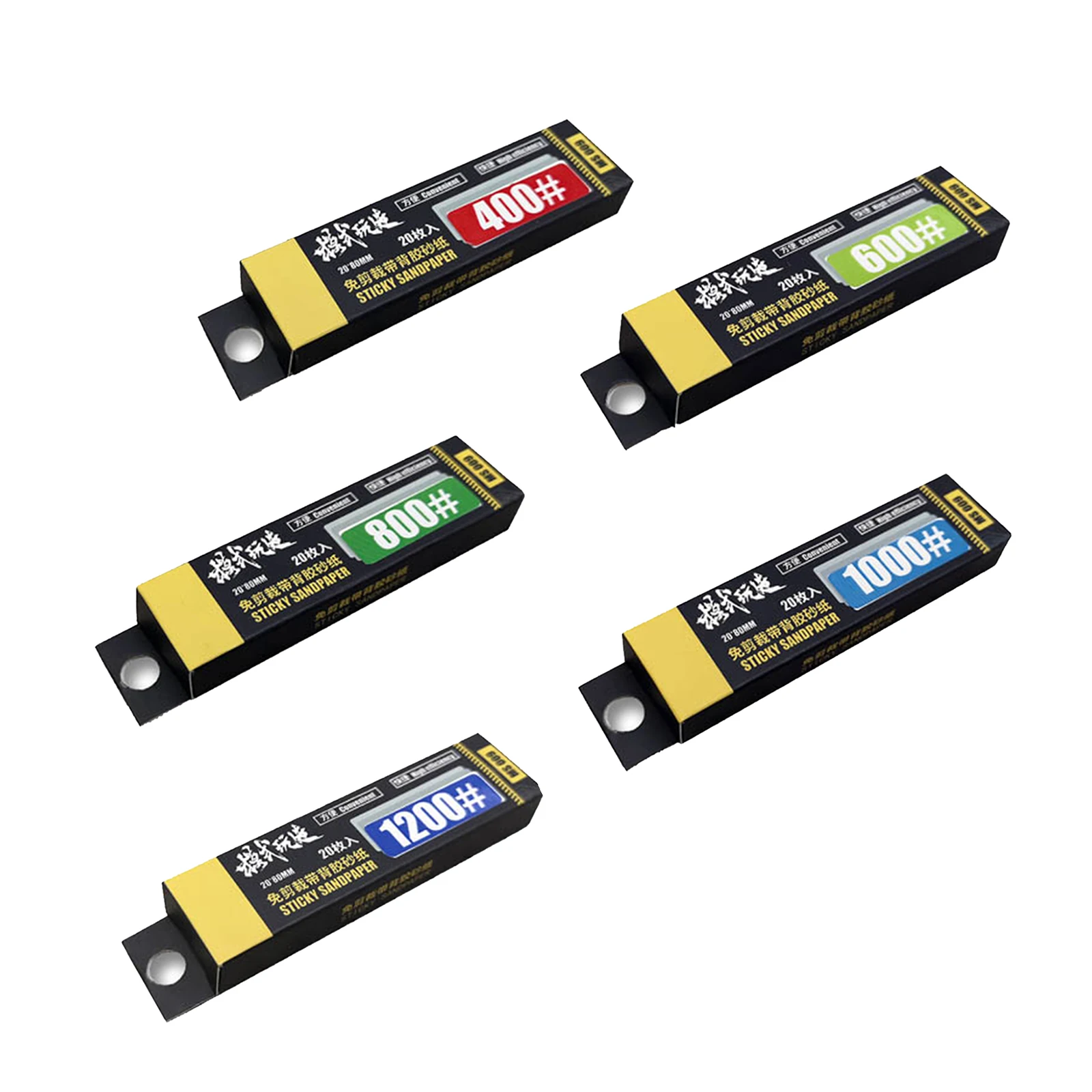 

Полировальная абразивная наждачная бумага 400/600/ 800/1000/1200Grits для инструментов для рукоделия Gundam