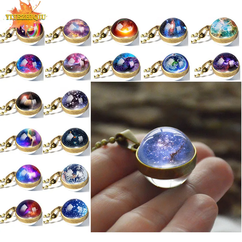 Ожерелье с подвеской на цепочке для мужчин и женщин модное двухстороннее