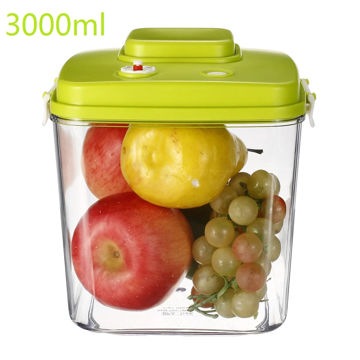 3000ML 500/1400/3000 мл вакуумный упаковщик контейнеры свежая банка влагозащитный чайник еда герметичный горшок вакуумный упаковщик горшки для уплотнения еды s - Цвет: 3000ML
