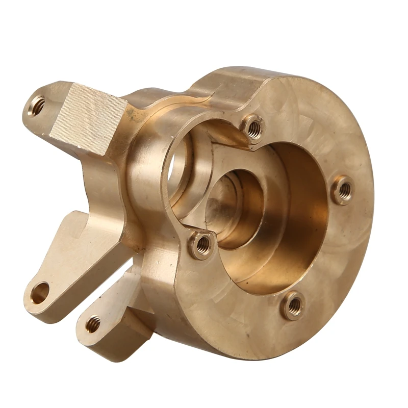 

2PCS Brass Portal Steering Knuckle Housing Set for 1:10 RC Crawler Axial SCX10 III AXI03007 Upgrade Parts AXI232006