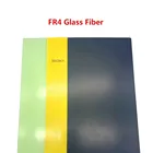 Шаблон волоконного листа из эпоксидной смолы со стекловолокном FR4 волоконная стеклянная пластина сделай сам материал ручки ножа 300x170 мм X 1 мм