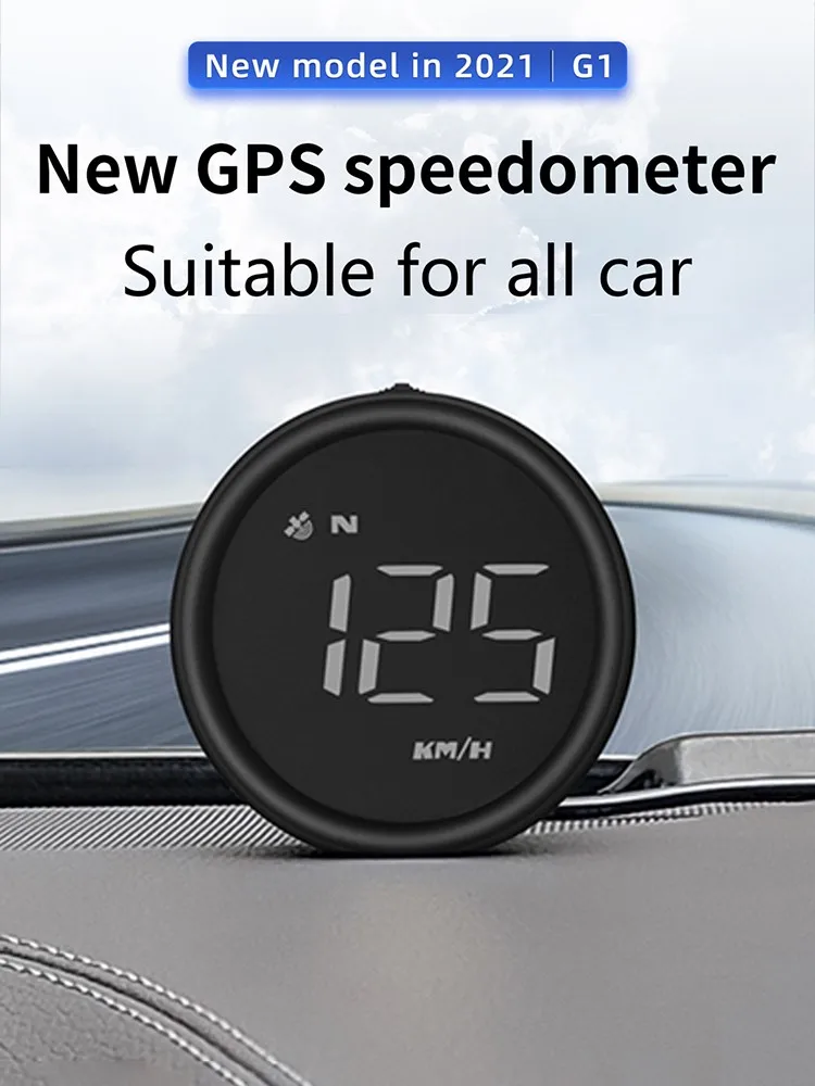 

Универсальный автомобильный GPS-дисплей G1, цифровой спидометр Beidou, предупреПредупреждение о превышении скорости, усталости, для внедорожник...