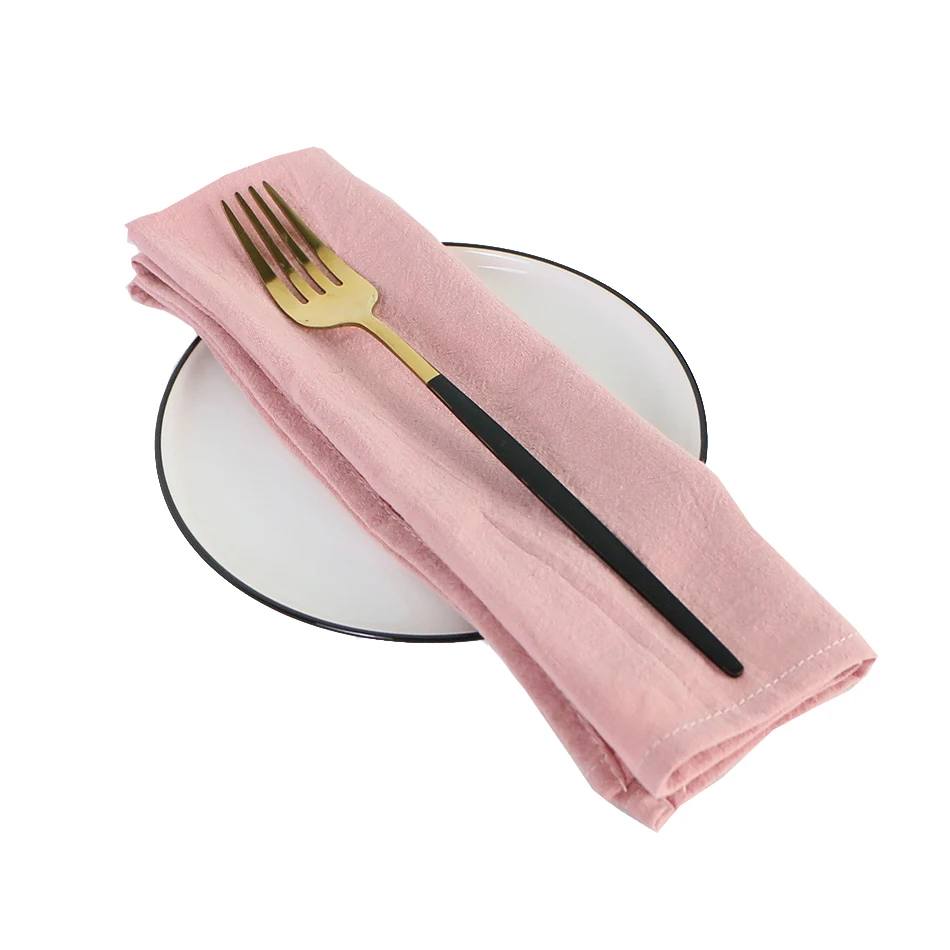 Набор из 50 шт. оптовые цены искусственная хлопковая ткань с морщинами после мытья