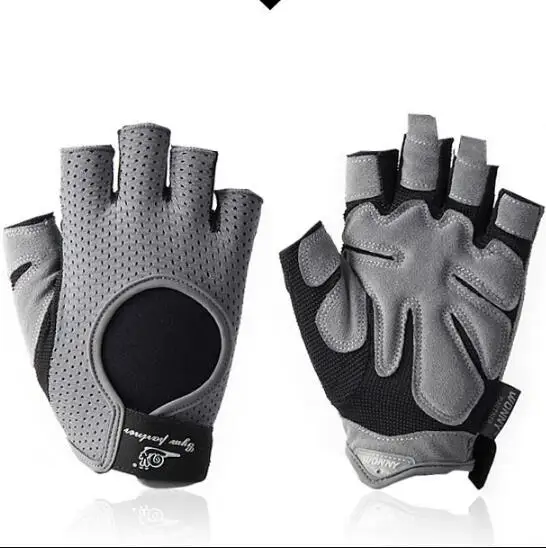 Fingerless Gloves Training Men Barbell Horizontal Bar Thin Non-slip Protect