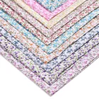 100*150 см пастырской Цветочные Твил полиэстер Ткань для шитья сделай сам, детская одежда для девочек сделать комплект стеганых одеял, украшение для дома