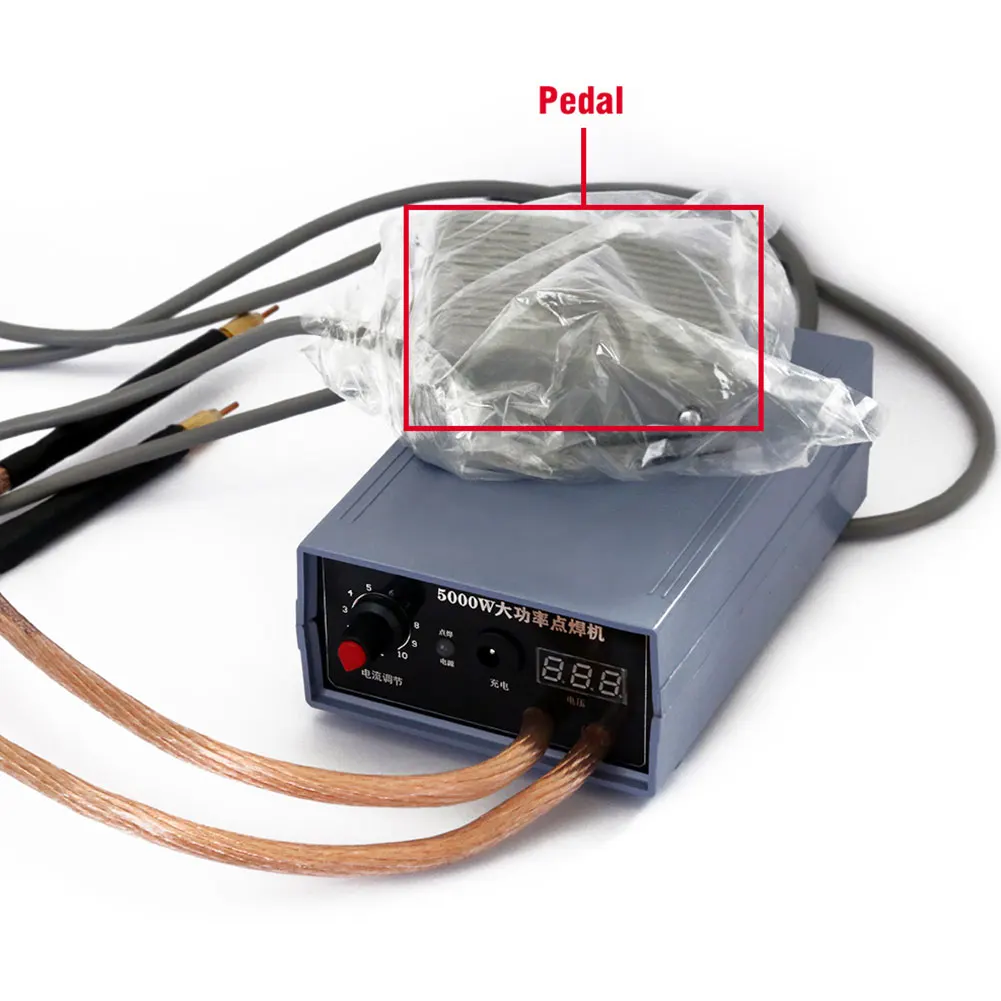 

Mini Handheld Portable Battery Spot Welder Kit 5000W High Power Spot Welder Quick Release Adjustable Spot Welding Machine