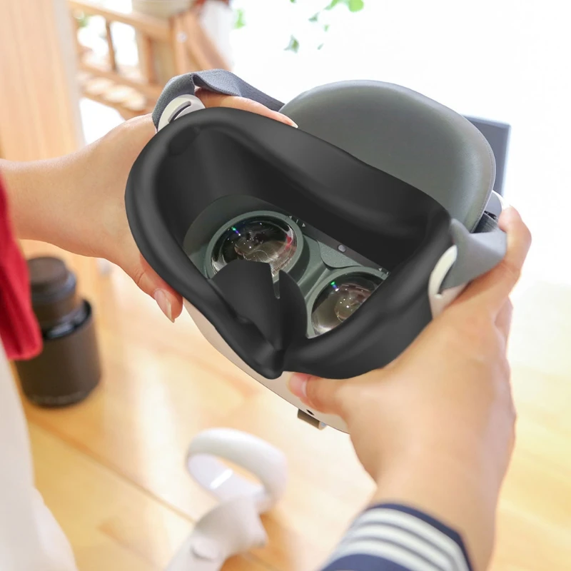 Защитная маска для глаз очков Pico Neo 3 VR мягкая силиконовая накладка с блокировкой