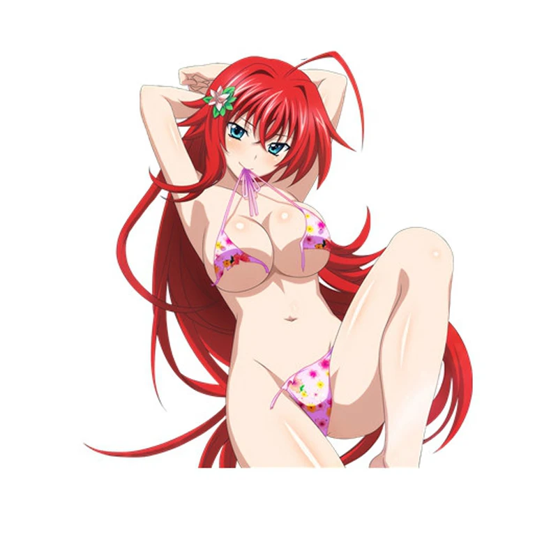 

Hot Sexy Uniform Girl High School DxD Anime Car Sticker Rias Gremory Render for Motorcycle Luggage Laptop Waterproof PVC