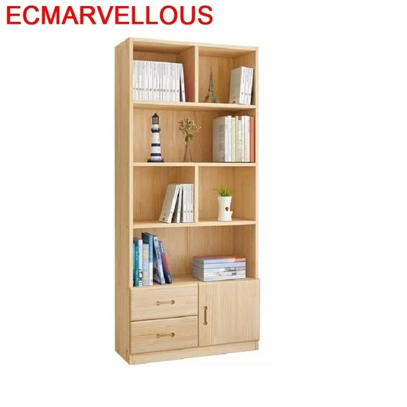 

Libreria Meuble Rangement Mueble Boekenkast Decoracao Estanteria Para Libro Wood Book Furniture Retro Decoration Bookshelf Case
