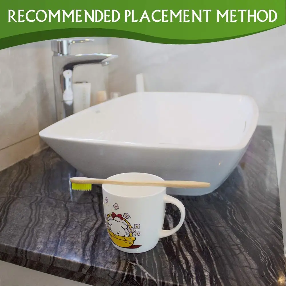 10 шт. зубная щетка Экологичные бамбуковые угольные зубные щетки средняя мягкая