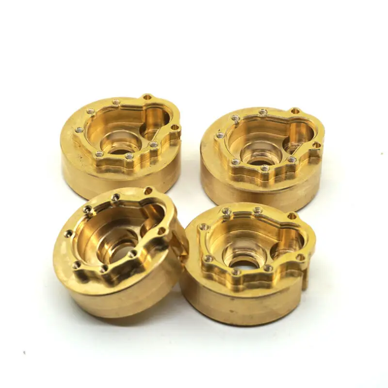 Brass Counterweight Balance Weight Portal Drive Housing For TRX-4 Tire 1/10 RC Traxxas 4 1:10 2PCS/1 Set | Игрушки и хобби