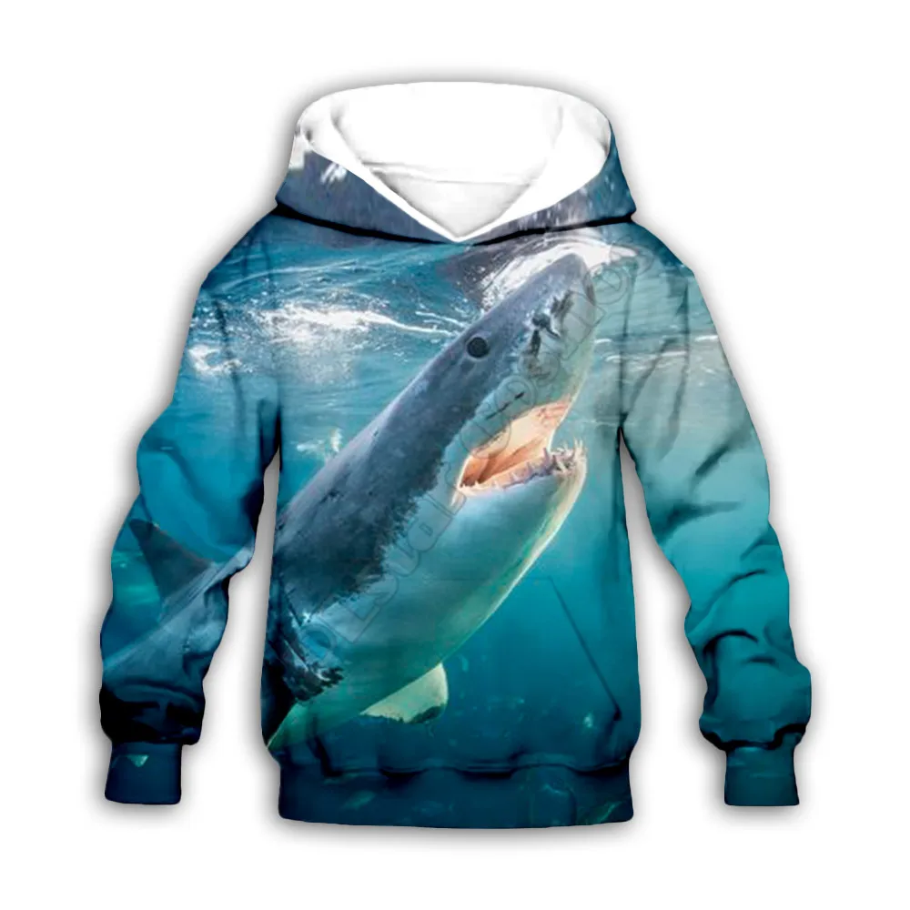 

Shark 3d printed Hoodies family suit tshirt zipper Pullover Kids Suit Sweatshirt Tracksuit/Pant Shorts 03
