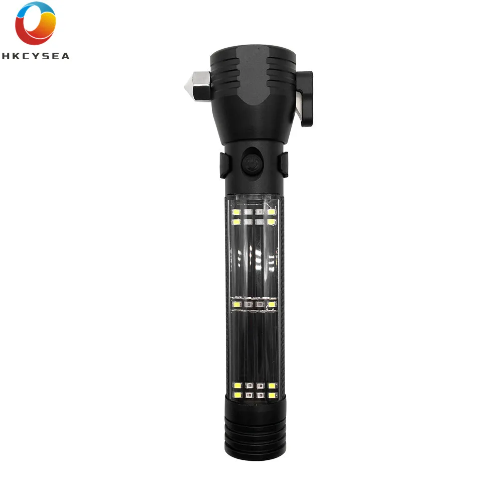 CARMOUR Solar Power Flashlight Battery Waterproof Torch Compass LED Lights for Outdoor Sport Emergency Survival Camping | Автомобили и