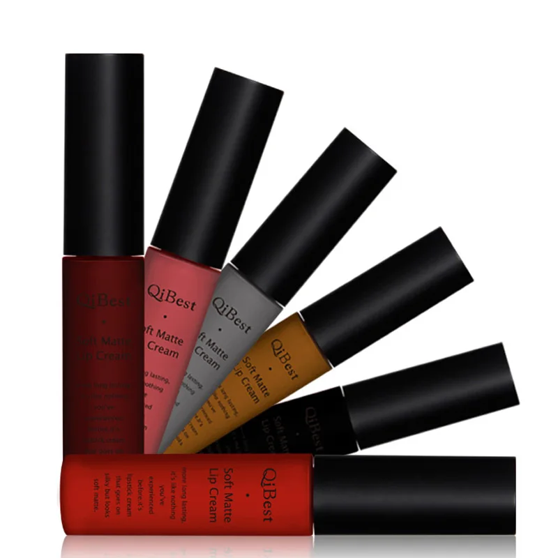 42 Цвета Водонепроницаемый Жидкий блеск для губ металлическая матовая губная