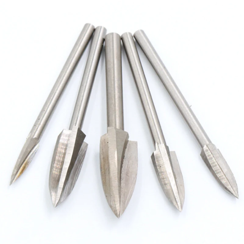 

5pcs Kit Woodworking Carving Craft Cutting Milling DIY Attachment Rotary Tools