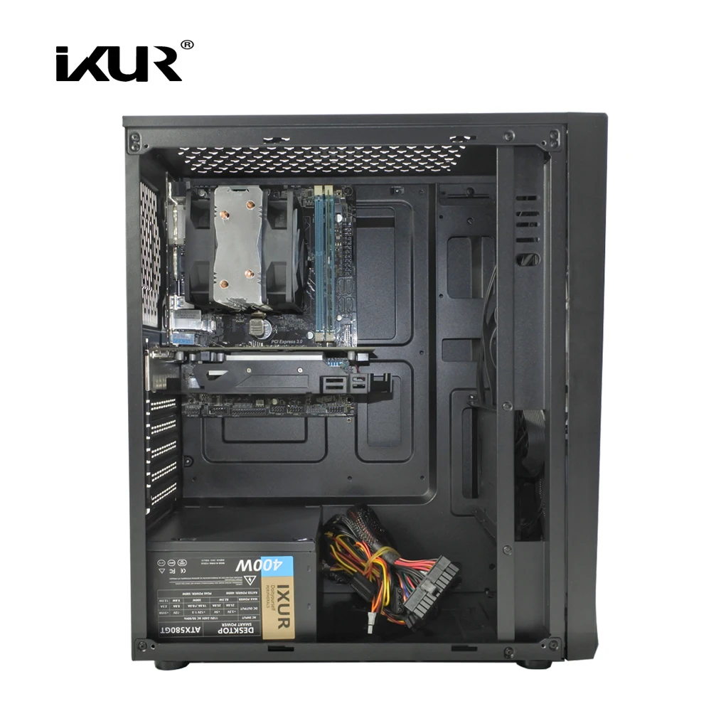 Игровая карта IXUR RX 560 4G для AMD Athlon X4 760 ОЗУ процессора D3 8G 120G/240G/480GB SSD компьютера ПК |