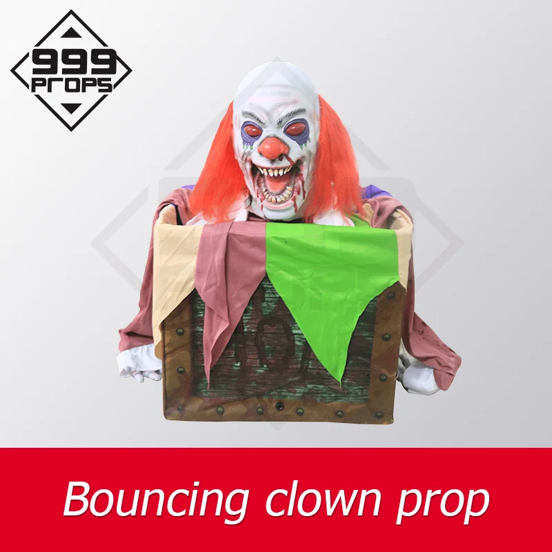999PROPS live escape room ghost prop scary room bouncing crown prop funny escape room props