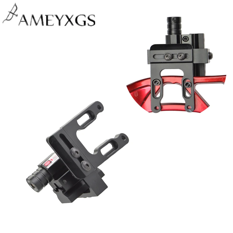 

Archery Bow And Arrow Holographic Sight Laser Flashlight Aluminum Alloy Bracket Compound Recurve Bow Accessories