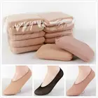 10 пар в комплекте; Женские однотонные гладкие носки тапочки для женщин и девочек; Милая дышащие тонкие носки