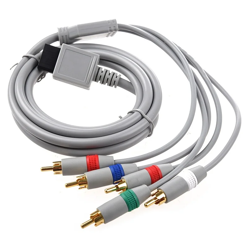 

New RCA component YPbPr audio video AV cable 1.7 m for the Nintendo Wii computer components aux cable hdmi cable
