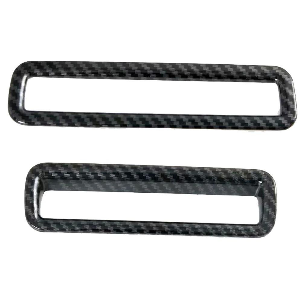 

Fit for Nissan X Trail T33 2021 Car Accessories Carbon Headlight Lamp Switch Button Protector Cover Trim 2pcs Interior Moulding