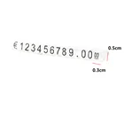 30 наборов цифровых комбинированных ценников мини-ценников кубики с цифрами Asse Mbly блоки палка комбинированный номер цифр бирка знак