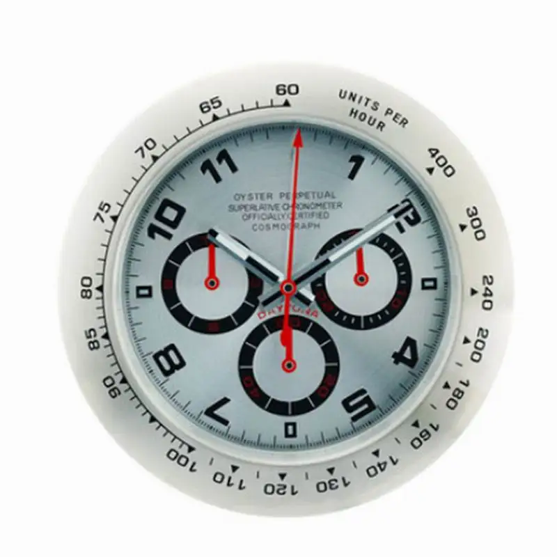 Металлические дизайнерские часы светящиеся высокое качество домашние