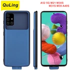 Чехол-аккумулятор QuLing для Samsung Galaxy A52, 5G, M21, M30S, M31S, M30, A40S, 5000 мАч