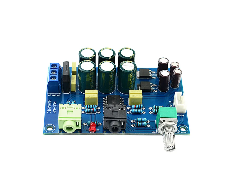 Плата усилителя для наушников TPA6120 HIFI TPA6120A2 усилитель с нулевым шумом сделай сам |