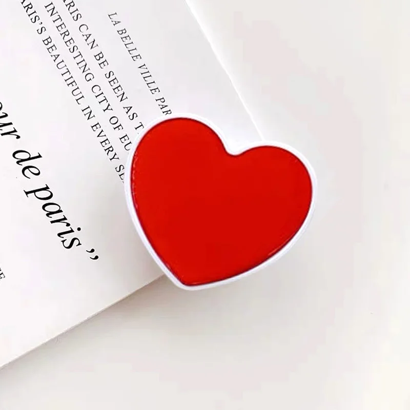 

Universal mobile phone bracket Cute 3D airbag Phone Expanding Stand Finger Holder Mobile Accessories love holder for phone clip