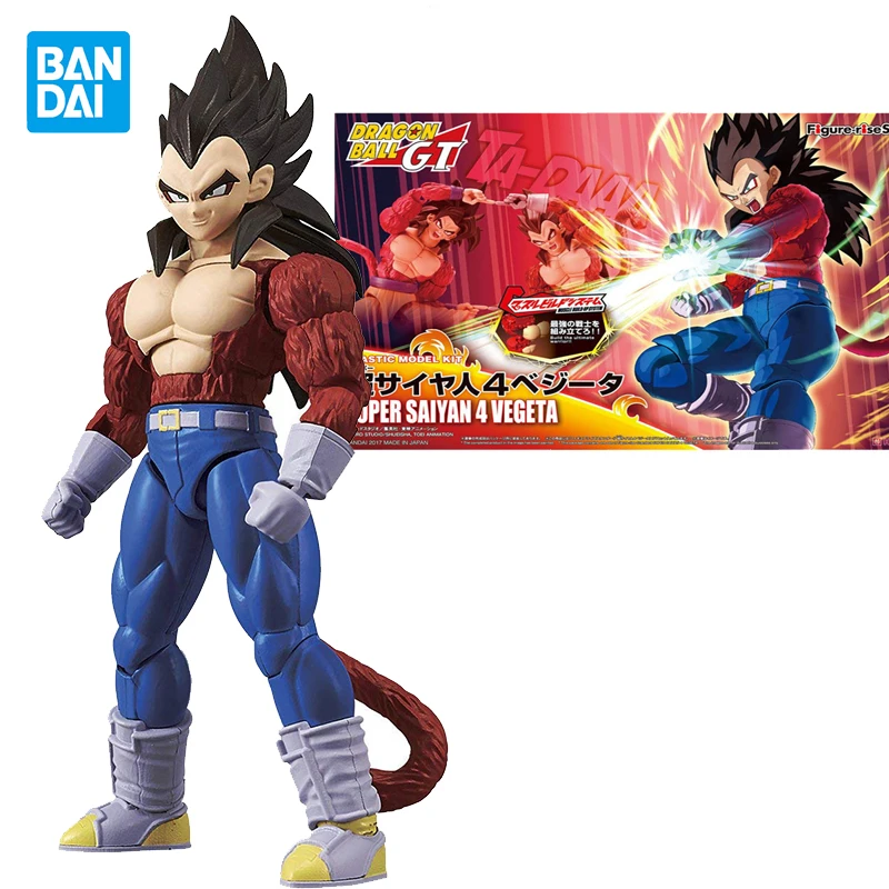

BANDAI Аниме Драконий жемчуг GT Вегета супер сайян 4 Сборная модель экшн-игрушка фигурки Детская кукла подарок коллекционная