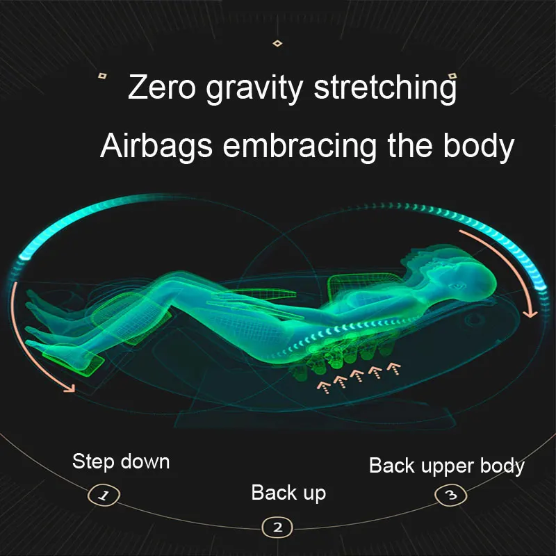 1.8D Массажер для рук без рельсов Электрический массажер дома бытовой удобный