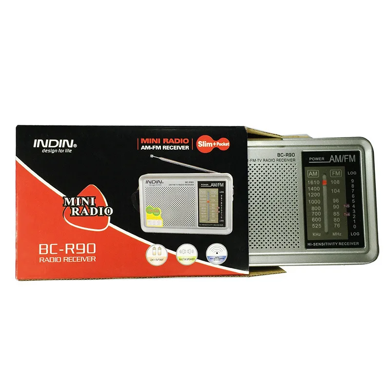 Multi-purpose AM/FM/SW Gift bestseller Portable Radio For The Elderly Mini FM USb 5.8 ghz Video Radios Reciever BC-R90 | Электроника