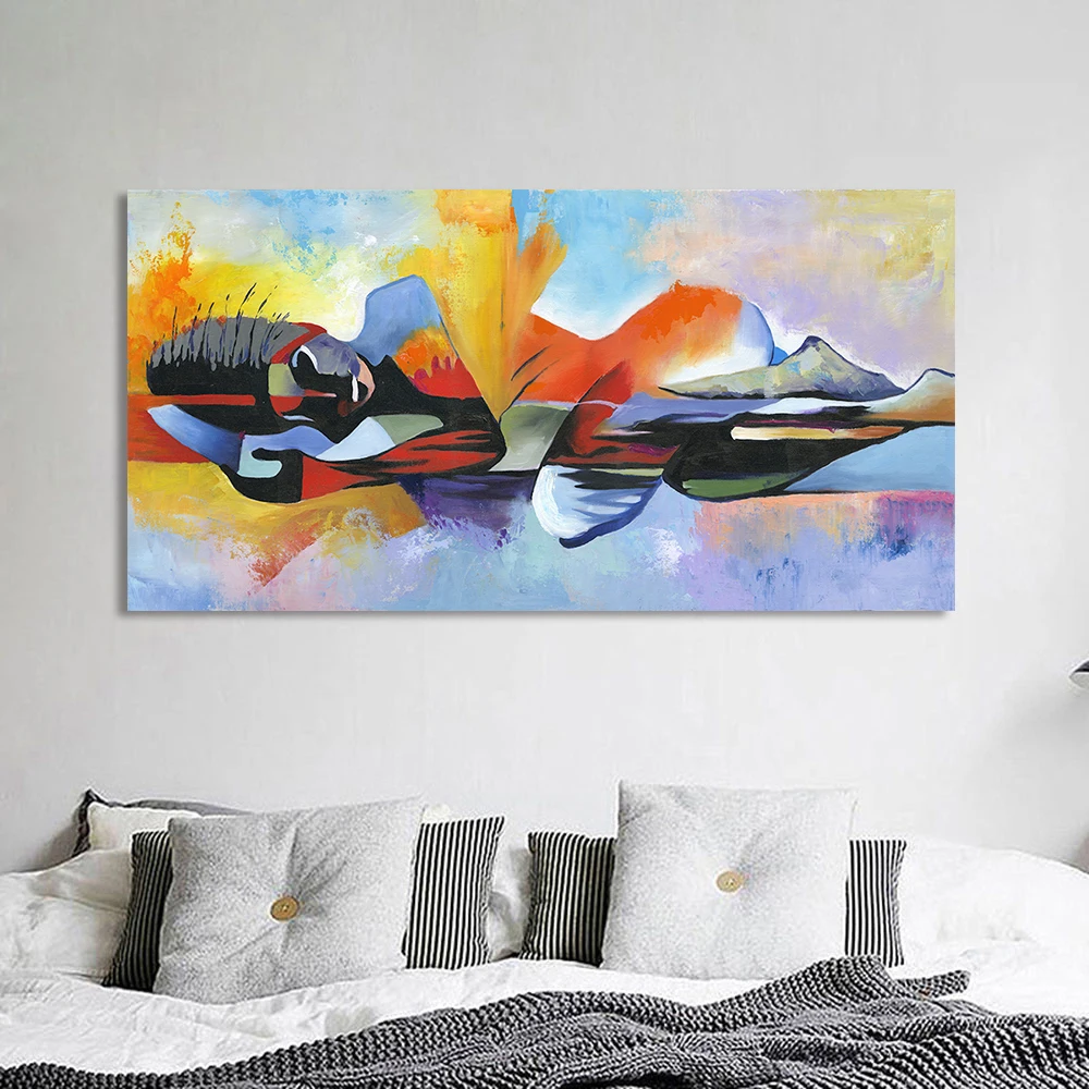 Постеры DDWW на холсте с рисунком настенные художественные картины стену женщина