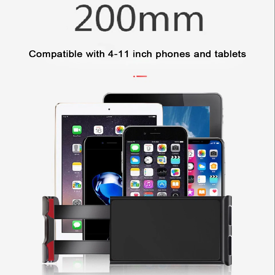 Универсальная 4 - 11 дюймовая Встроенная подставка для планшетного ПК Samsung XiaoMi Stong