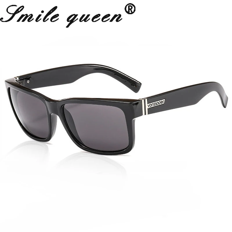 Солнцезащитные очки в ретро-стиле UV400 для мужчин зеркальные квадратной формы