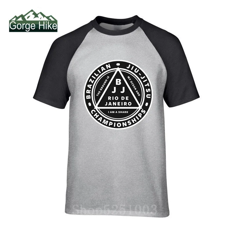 2019 тренировочная футболка для джиу джитсу бразильского чемпионата Bjj хлопковая